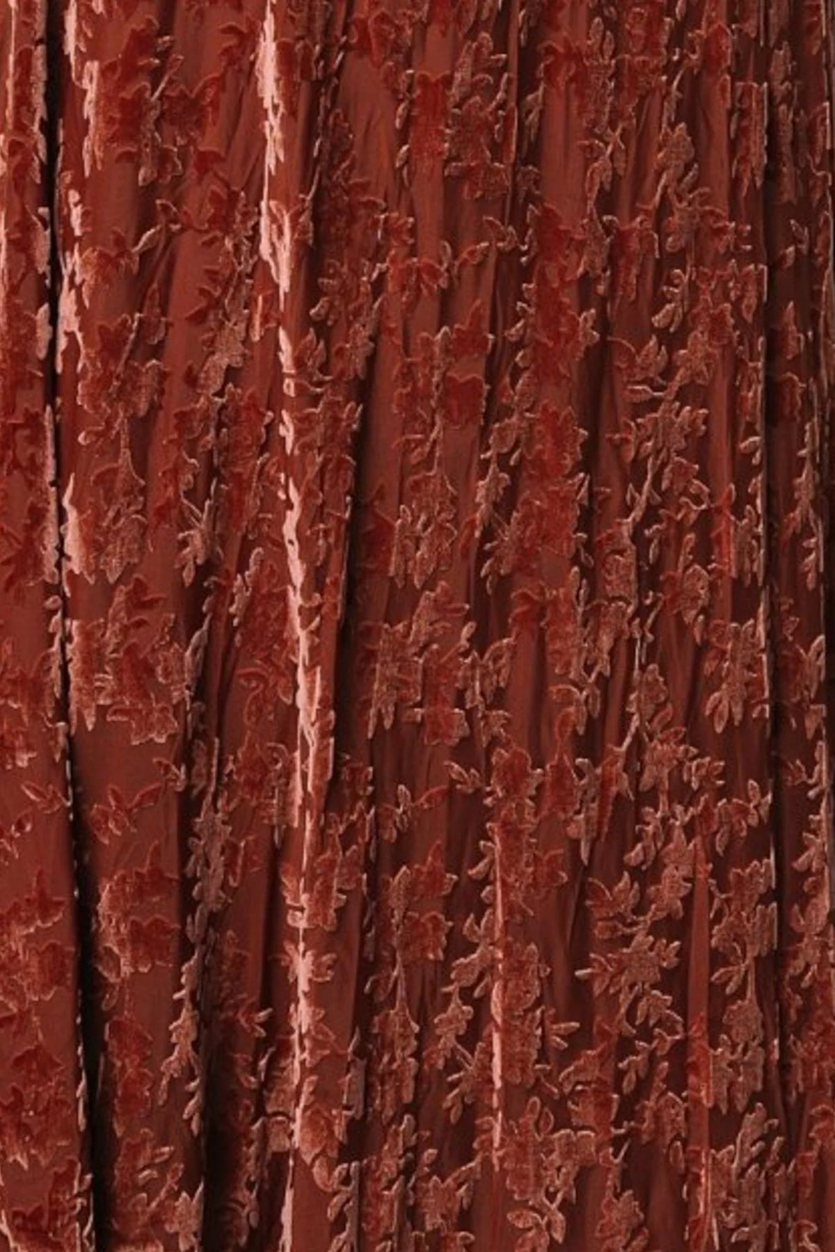Fabric Swatch - Everley Velvet | Cinnamon