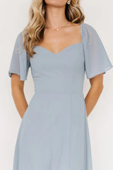 Sierra Sweetheart Maxi Dress | Light Blue