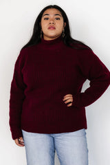 Fallon Sweater | Mulberry