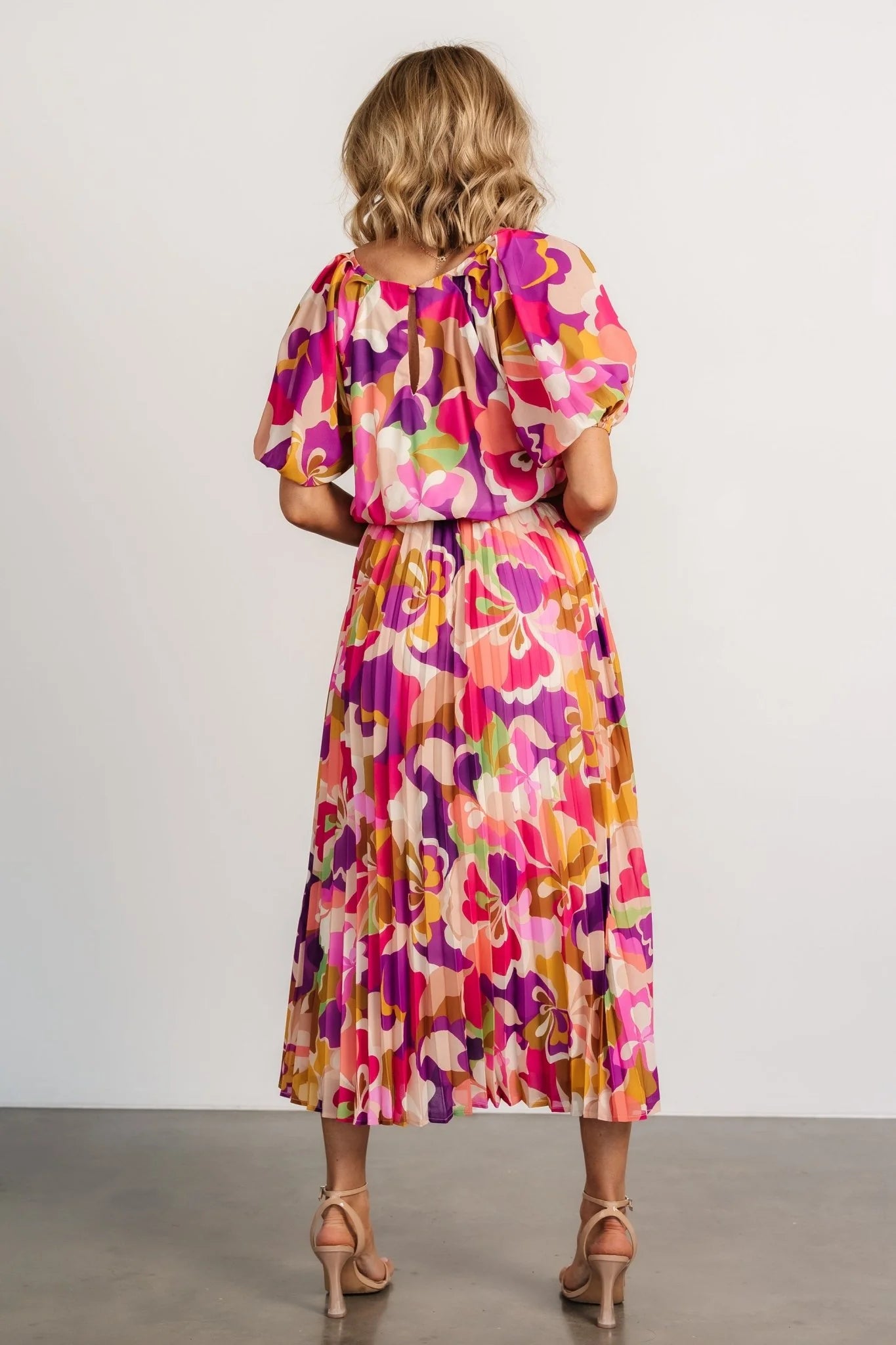Maven Midi Dress | Multi Print
