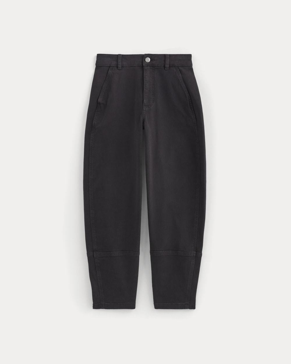The Utility Barrel Pant | Black | Regular