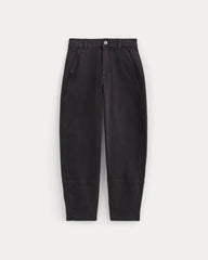 The Utility Barrel Pant | Black | Regular