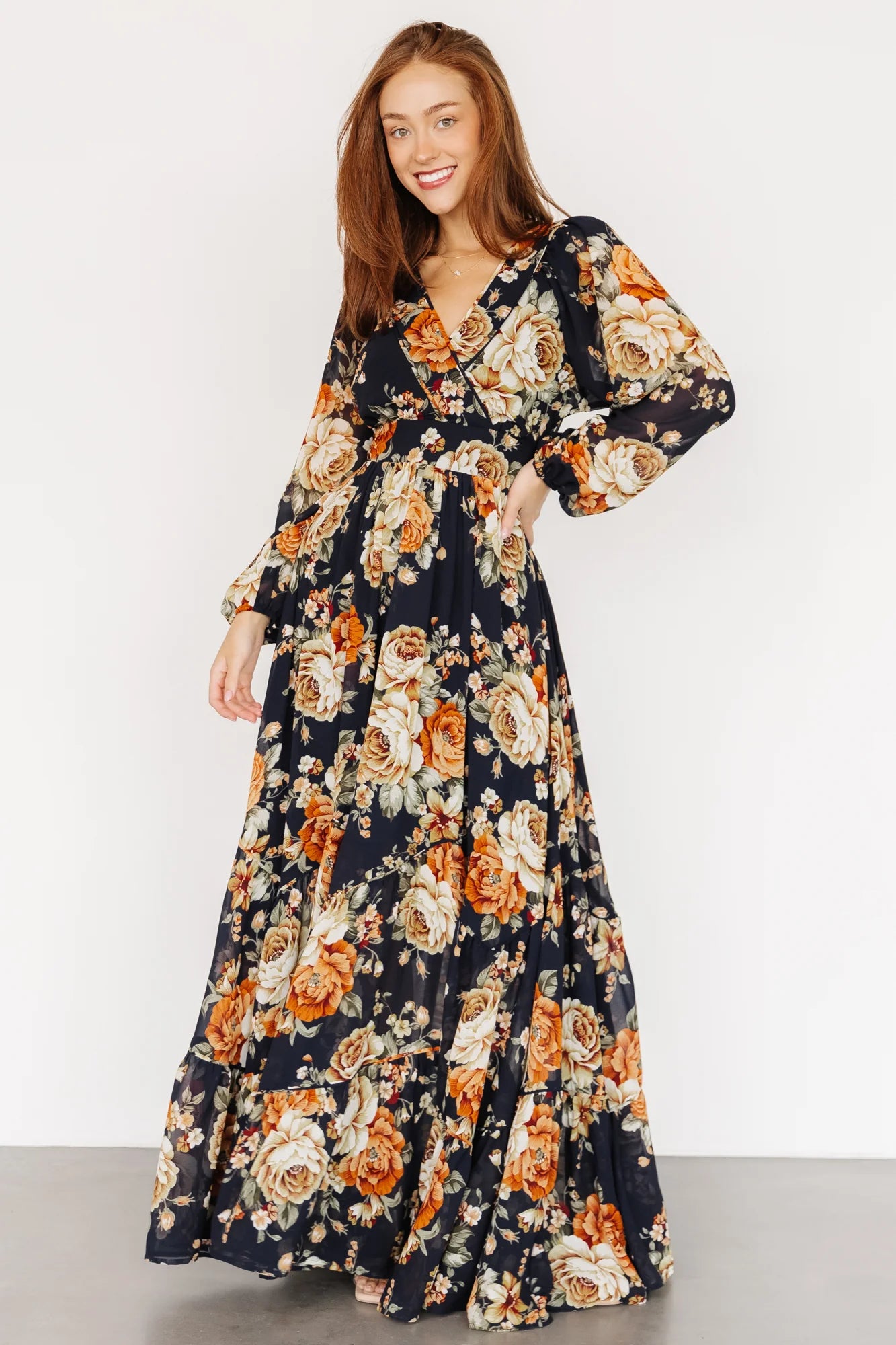 Johanna Maxi Dress | Midnight Floral
