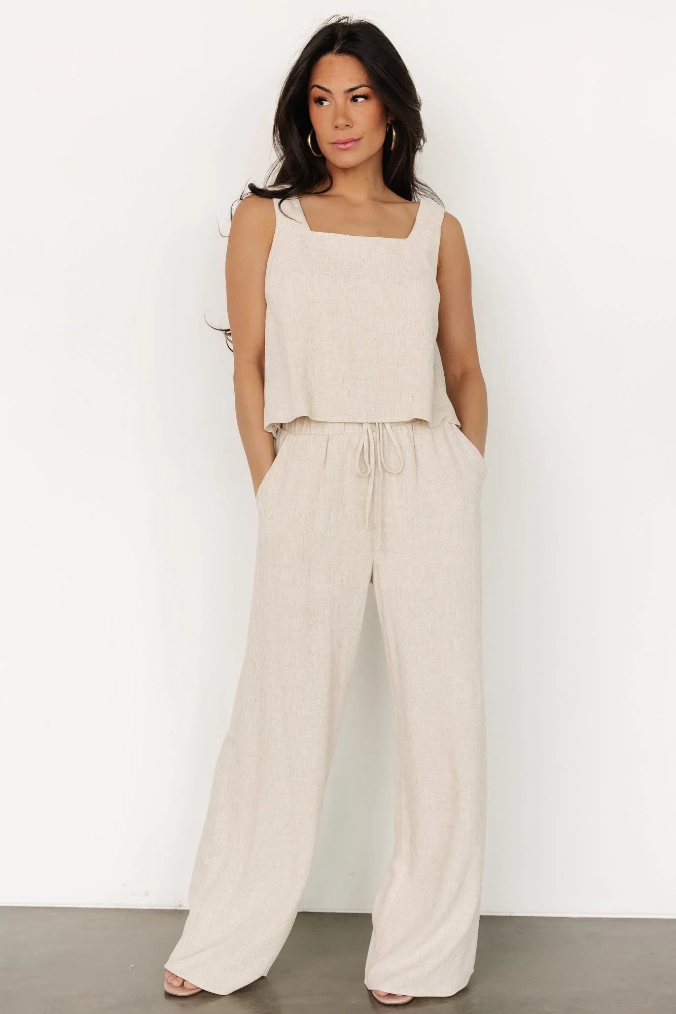 Sparrow Tank + Pants Set | Natural