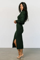Kori Sweater Dress | Emerald
