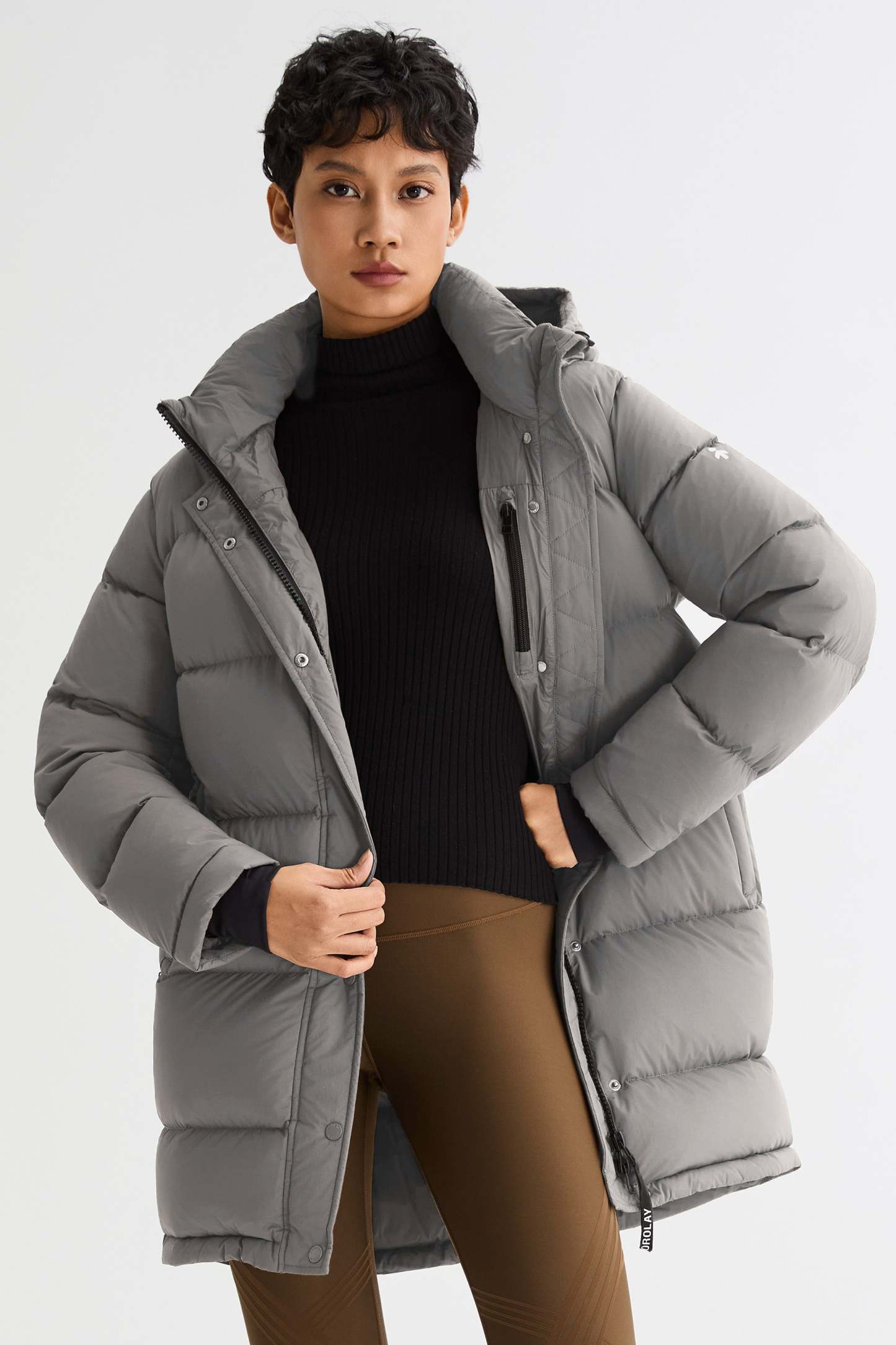Aurora Detachable Hood Down Puffer