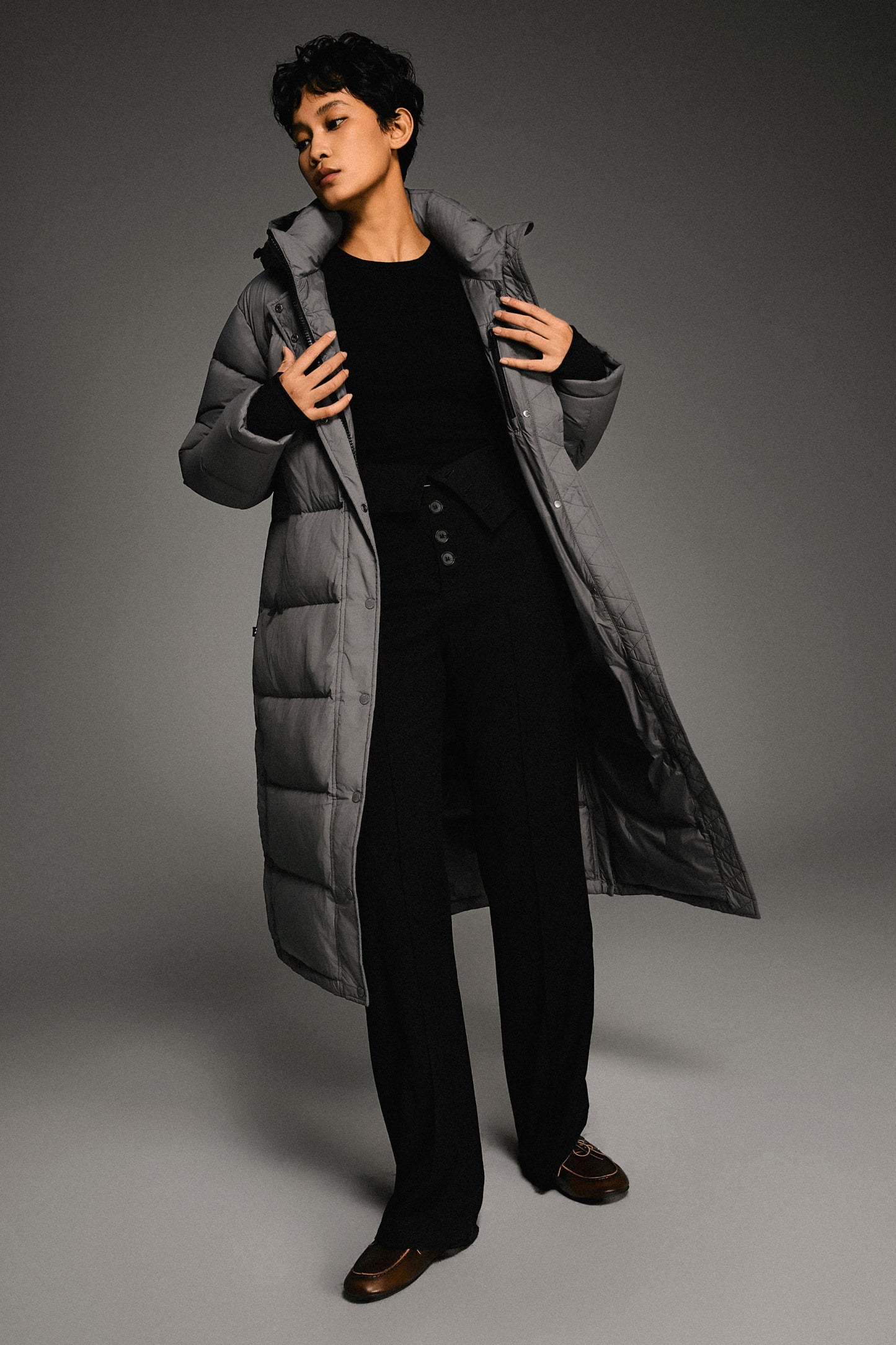Aurora Long Down Coat