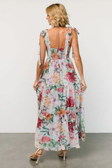 Anita Maxi Dress | Light Blue Multi Floral