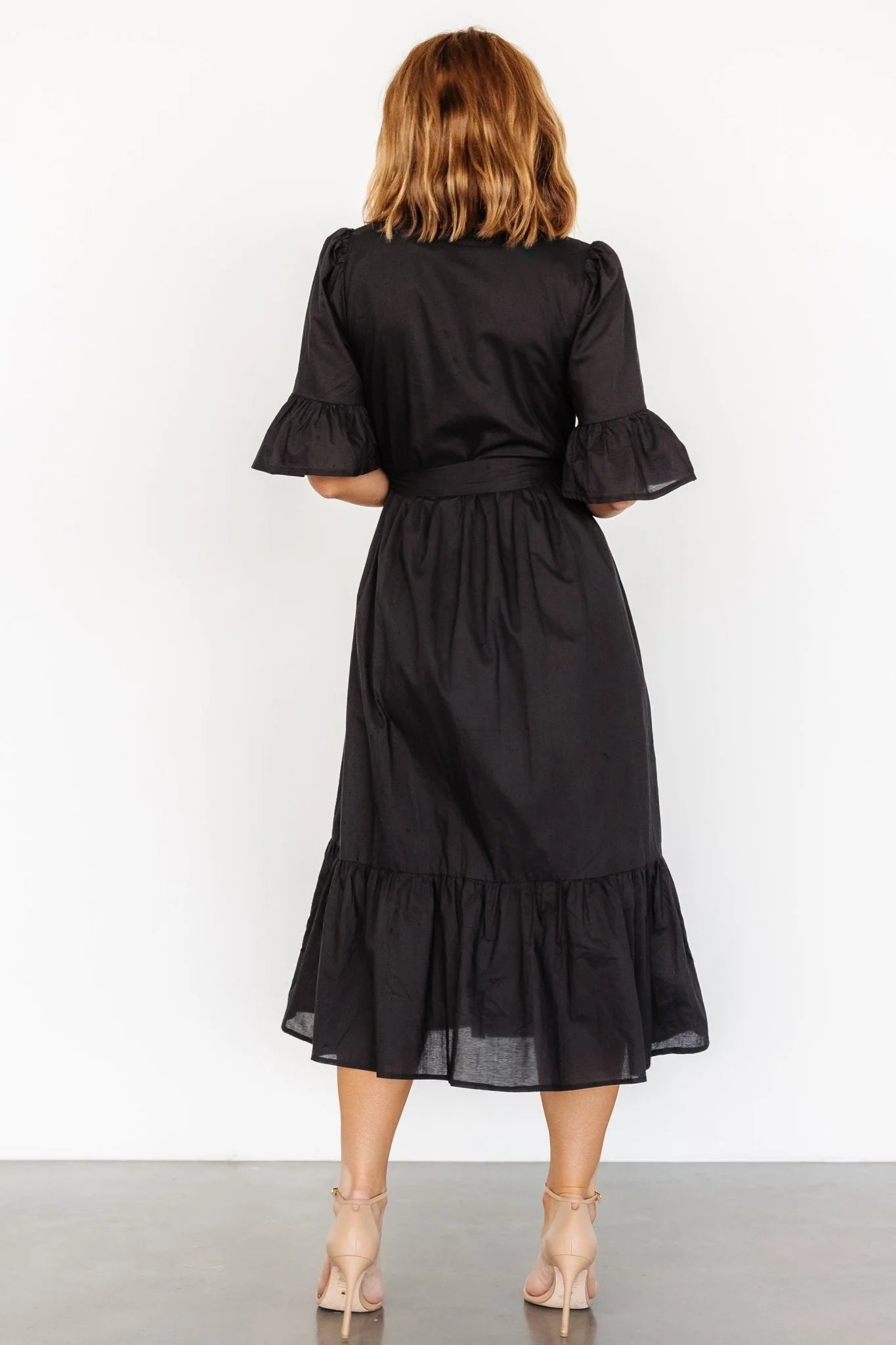 Mirielle Midi Dress | Black