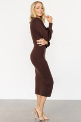 Kori Sweater Dress | Brown