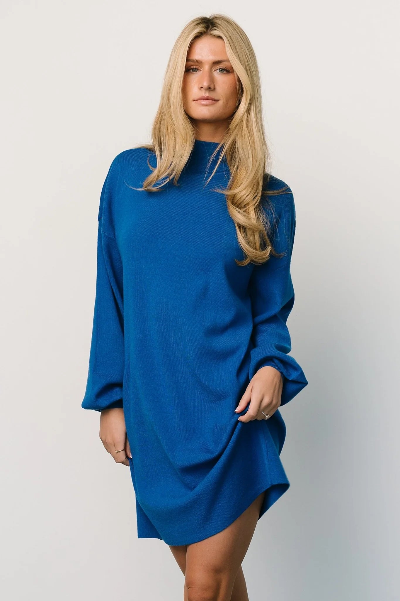 Jennings Sweater Dress | Cobalt Blue