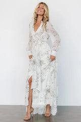 Lizette Maxi Dress | Sage Print