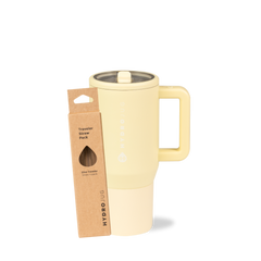 Butter Traveler 20oz + Replacement Straw Pack