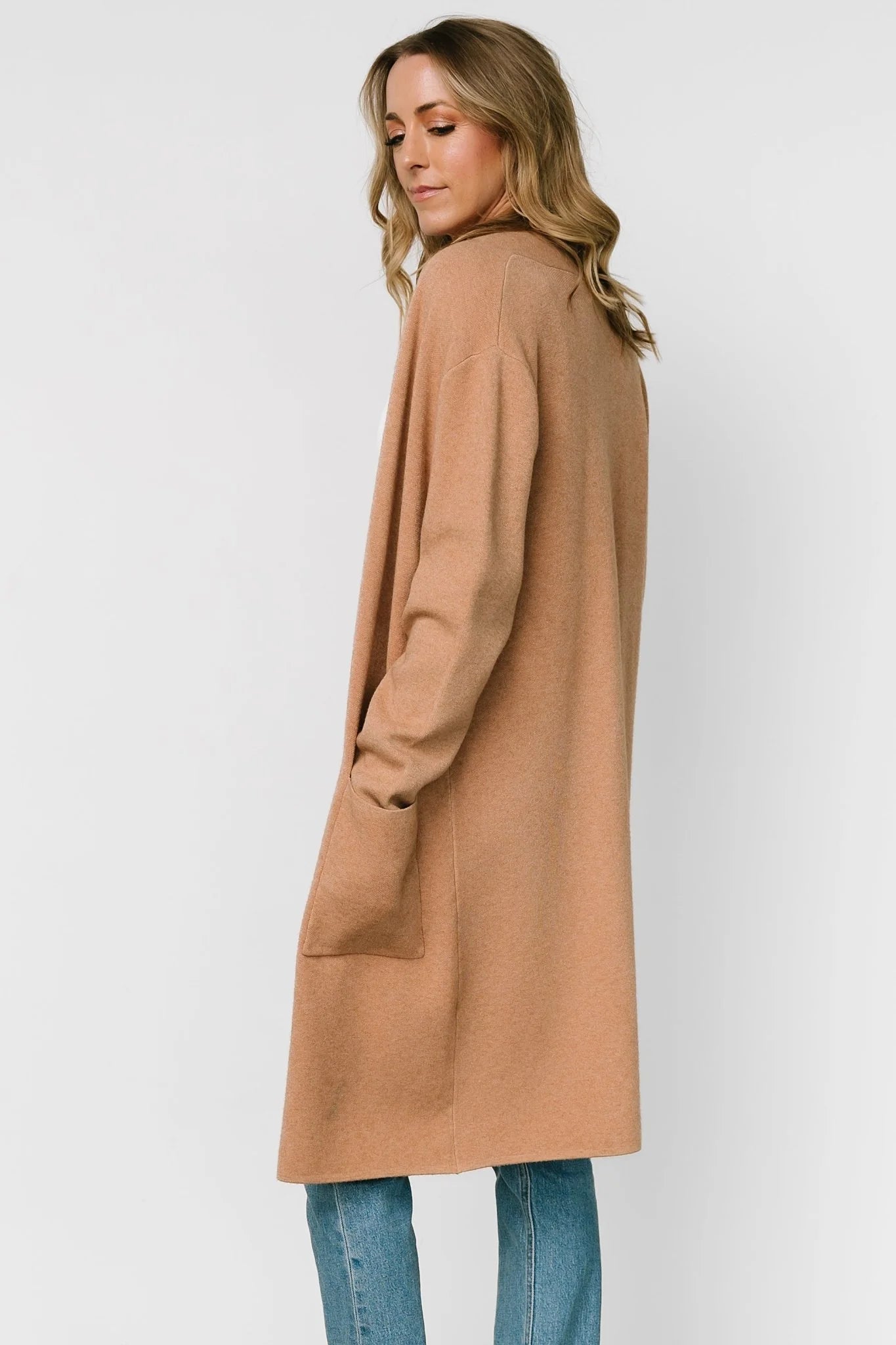 Nolan Cardigan | Camel