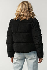 Holden Corduroy Puffer Jacket | Black