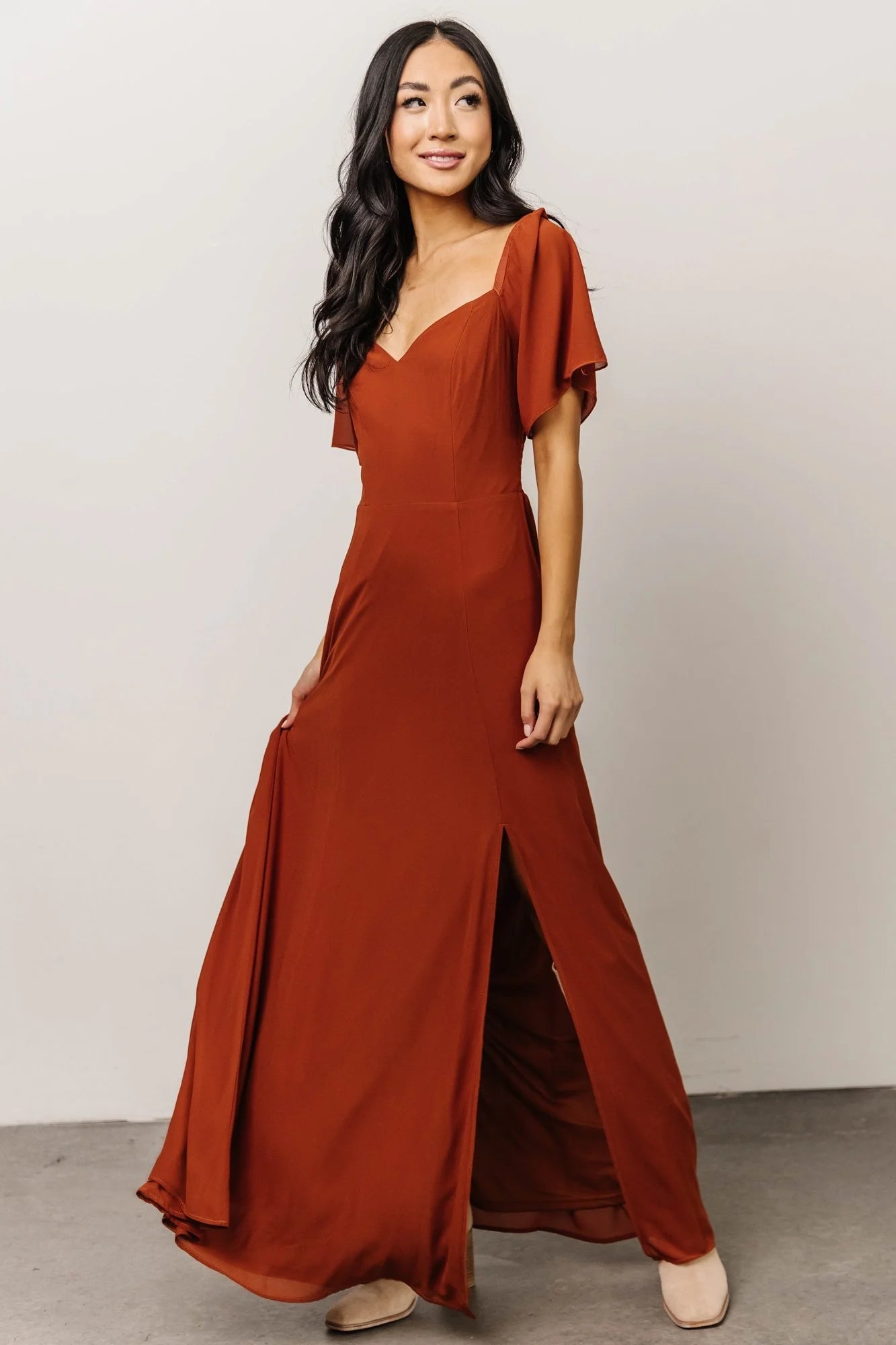 Sierra Sweetheart Maxi Dress | Spice