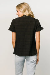 Zara Lace Top | Black