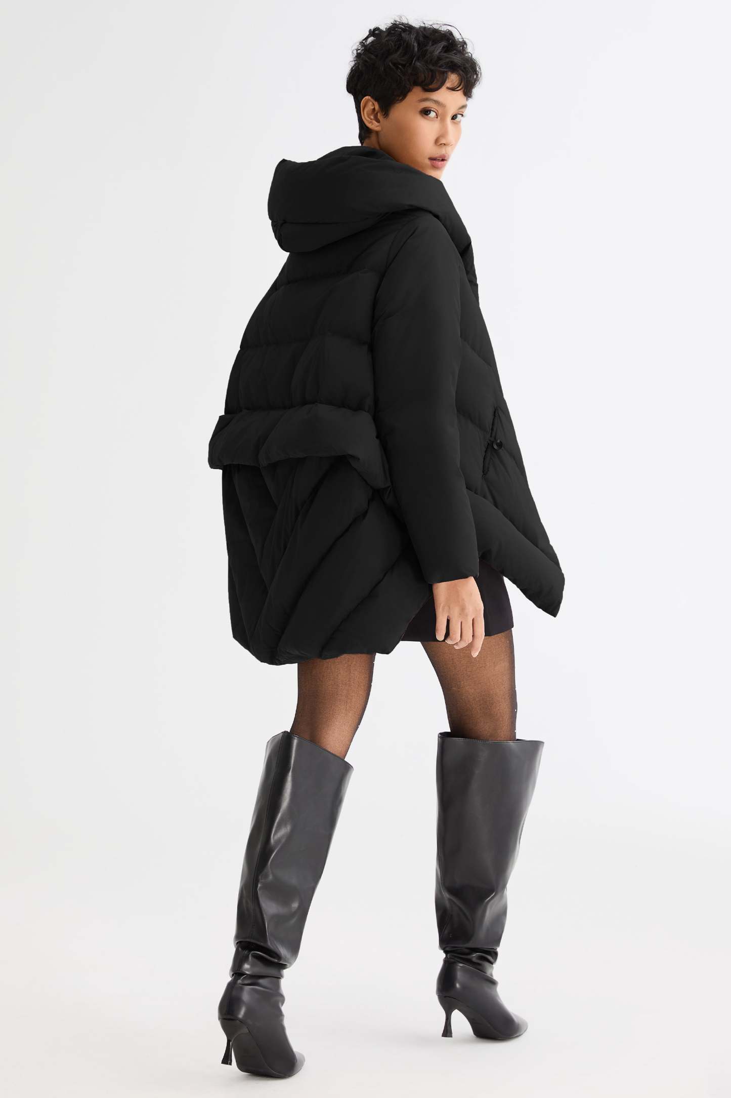 Cloak Puffer Down Coat