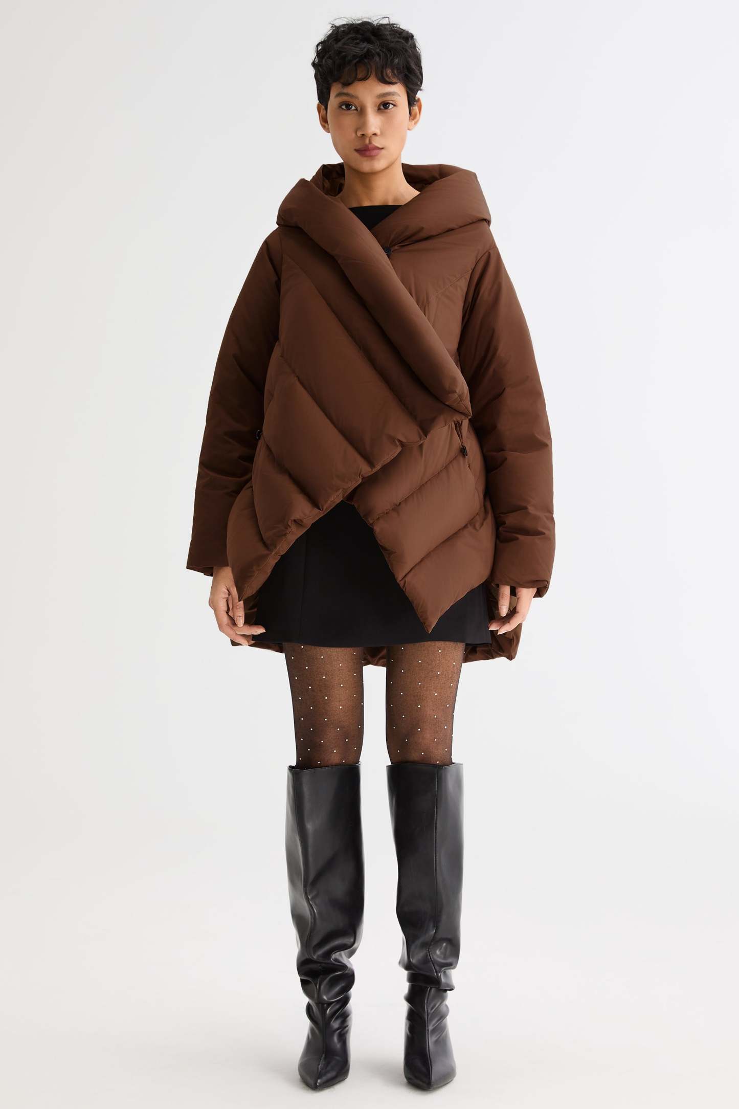 Cloak Puffer Down Coat