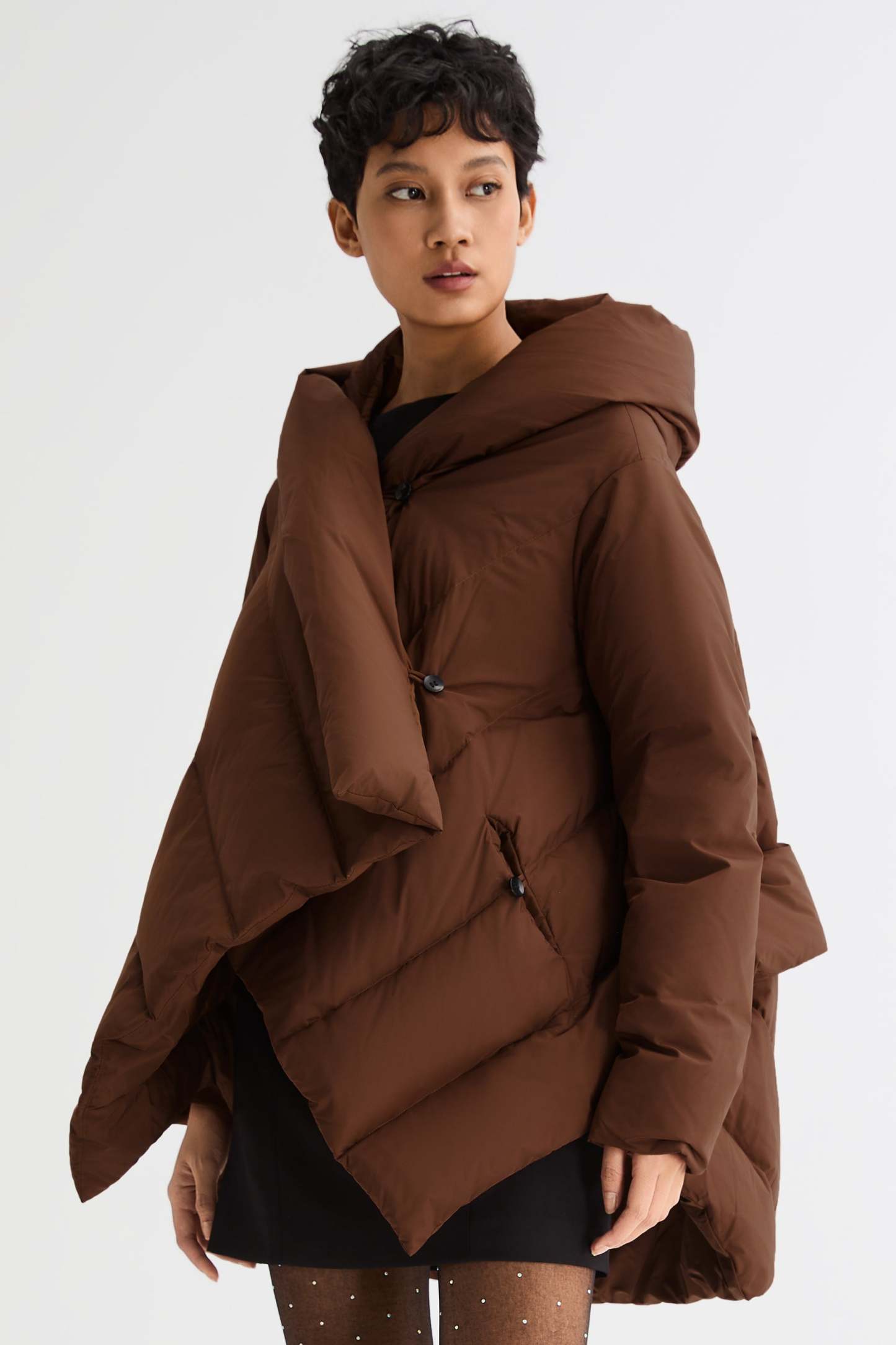 Cloak Puffer Down Coat