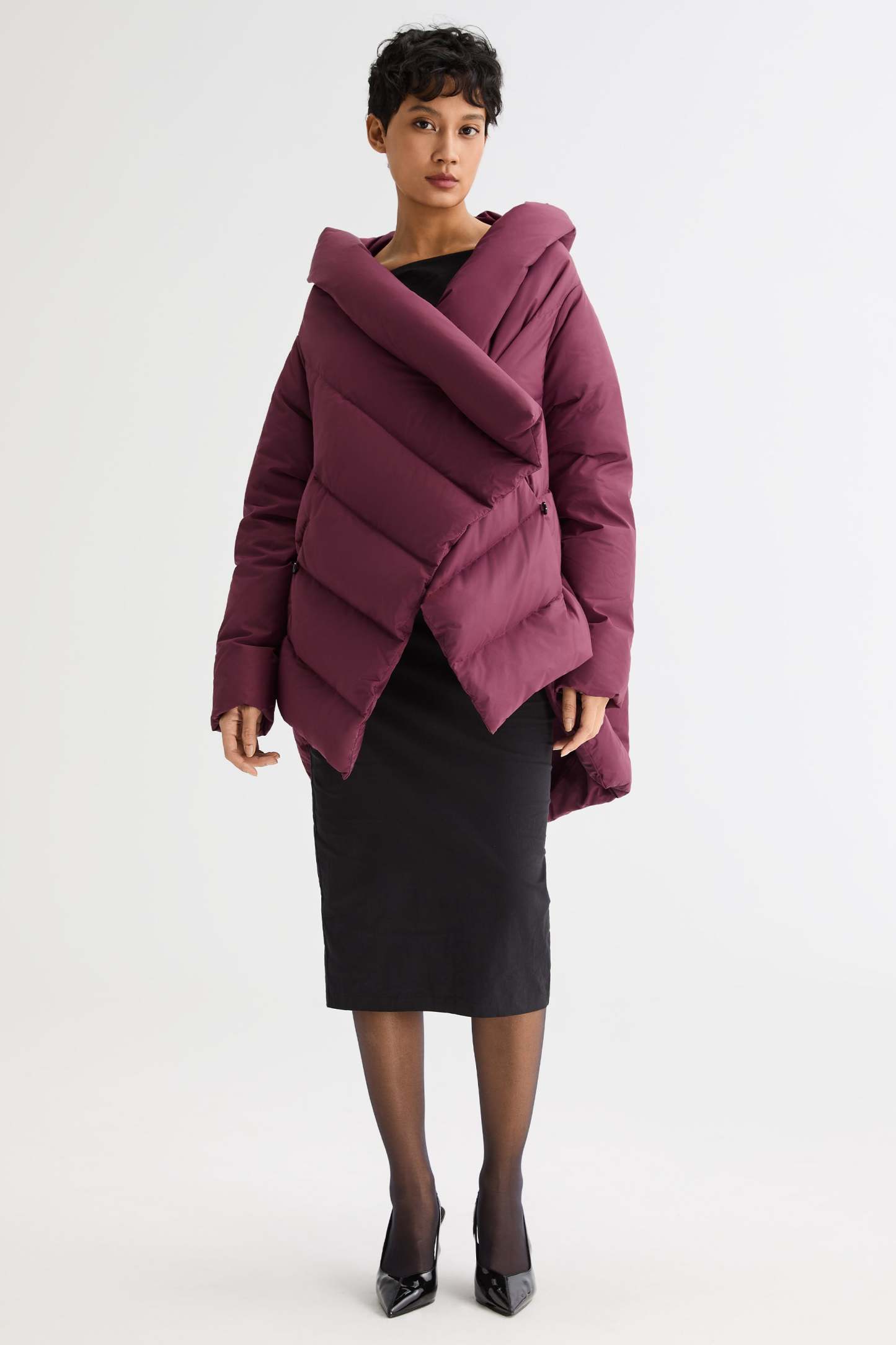 Cloak Puffer Down Coat