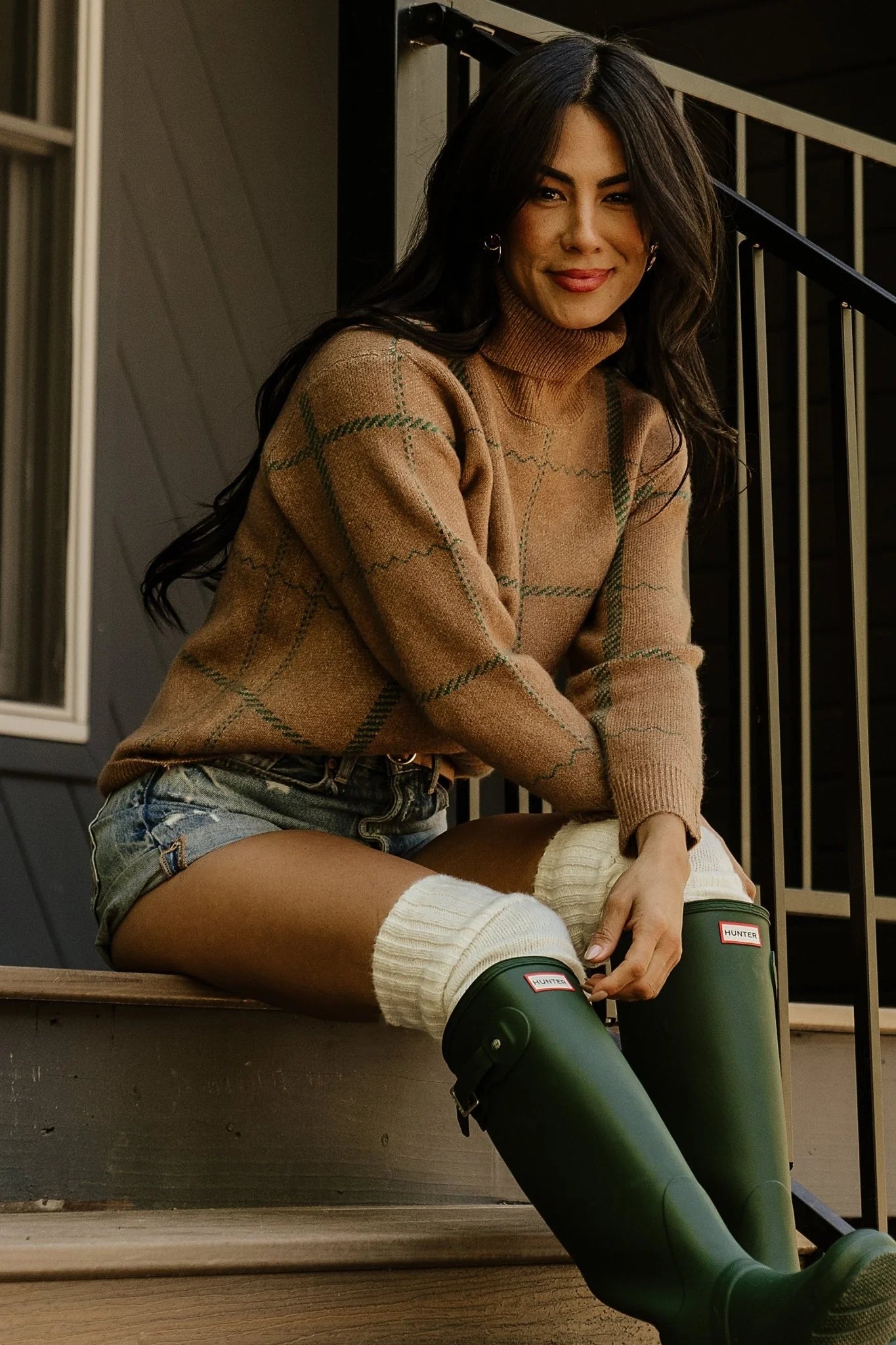 Arden Turtleneck Sweater | Camel