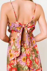 Rosalee Maxi Dress | Flower Multi