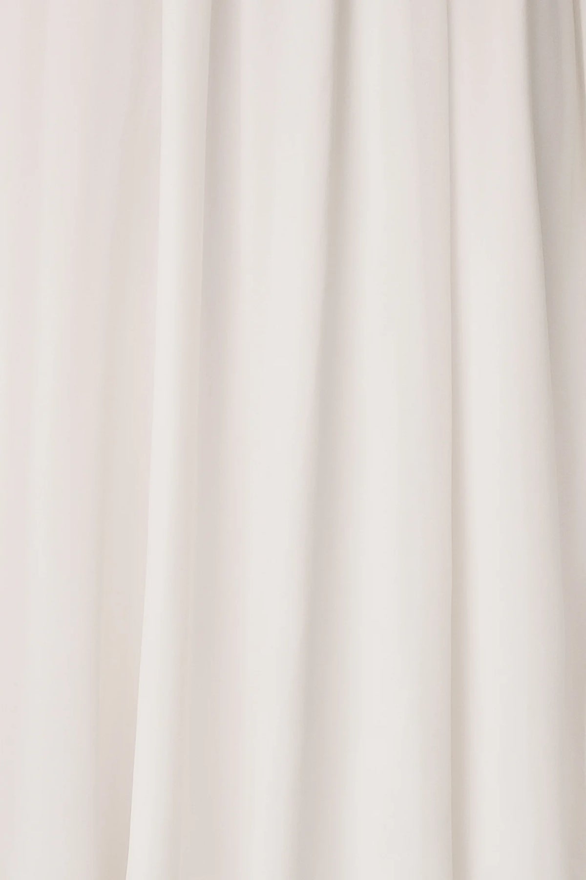 Fabric Swatch - Olivia Chiffon | White