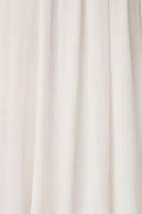 Fabric Swatch - Olivia Chiffon | White