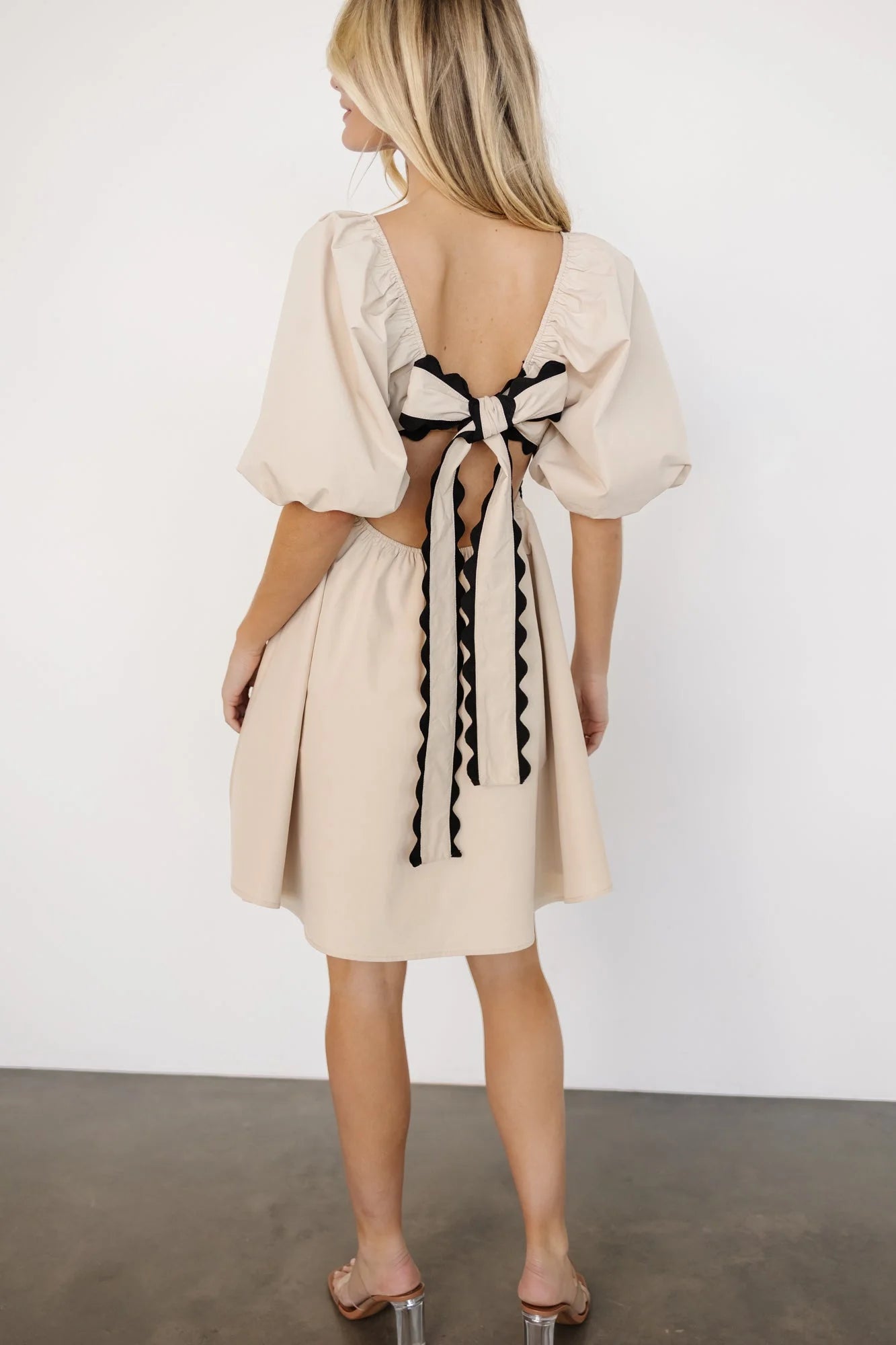 Cecelia Short Dress | Sand