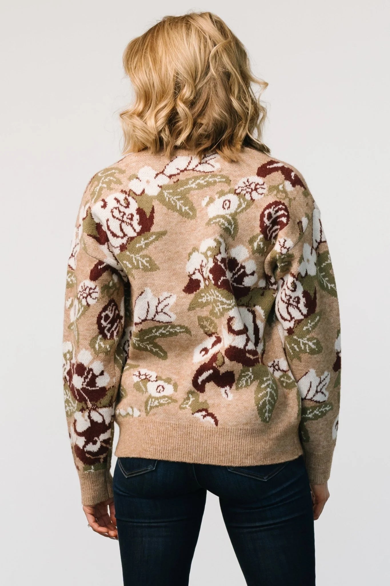 Munich Sweater | Taupe Multi