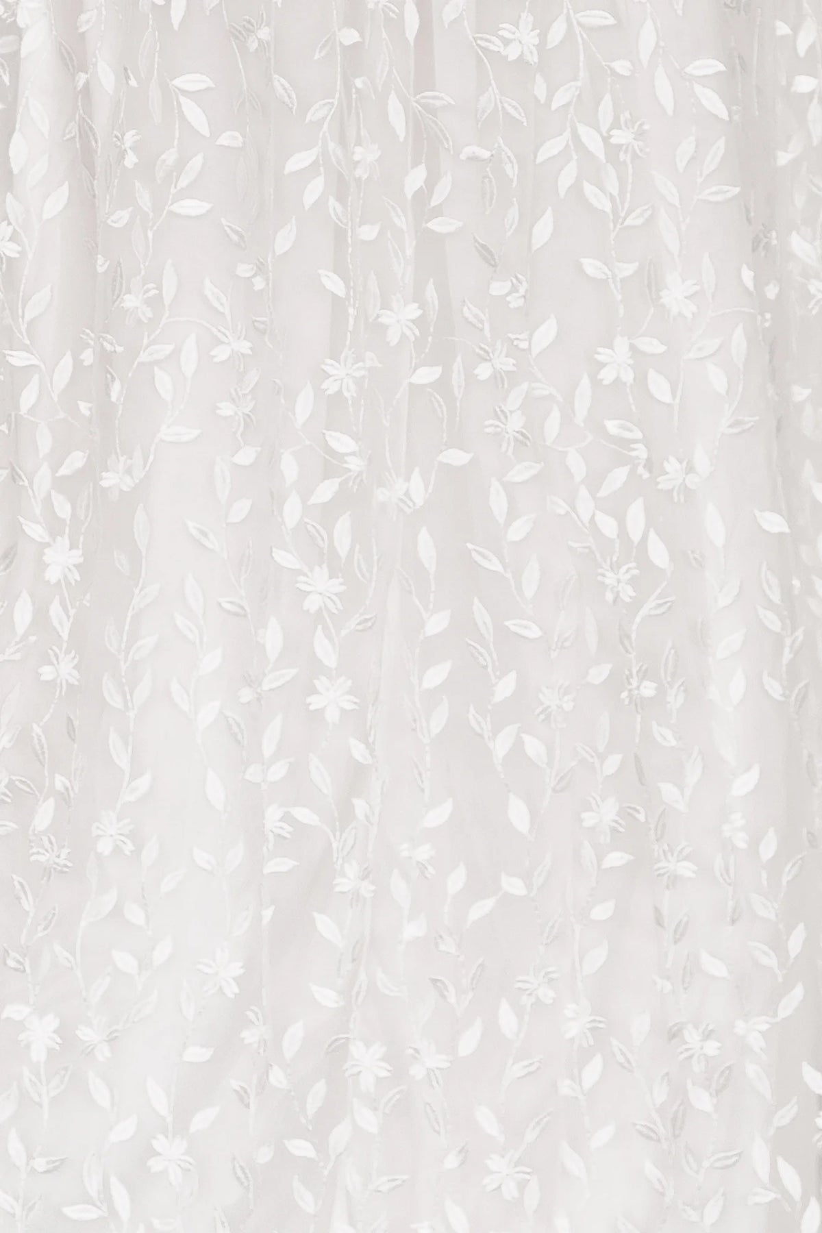 Fabric Swatch - Marseille Embossed | White