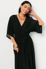 Fabric Swatch - Kia Chiffon | Black