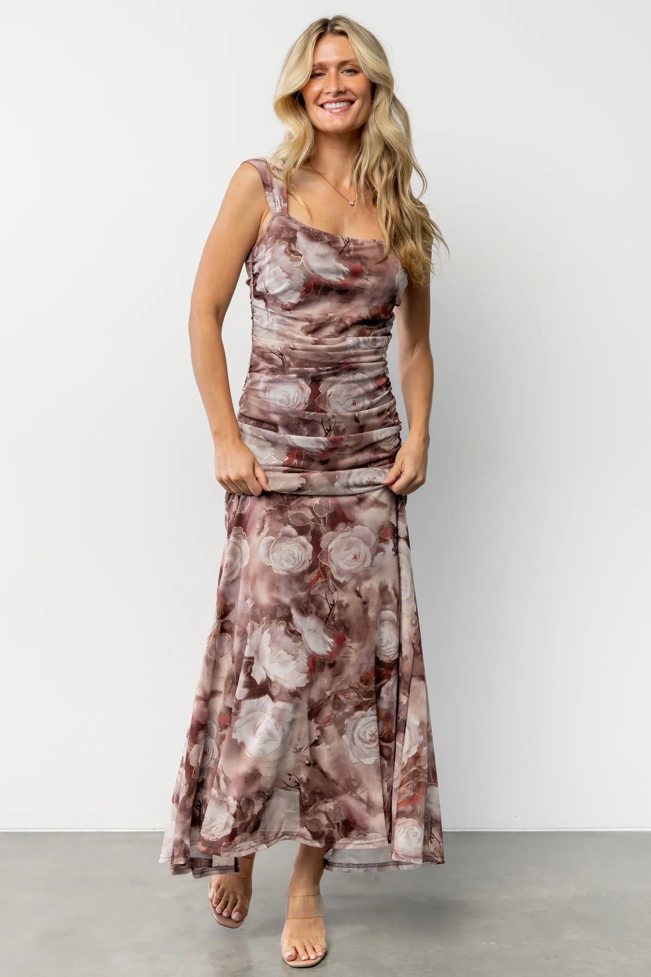 Amelia Tank Maxi Dress | Dusty Clove Multi