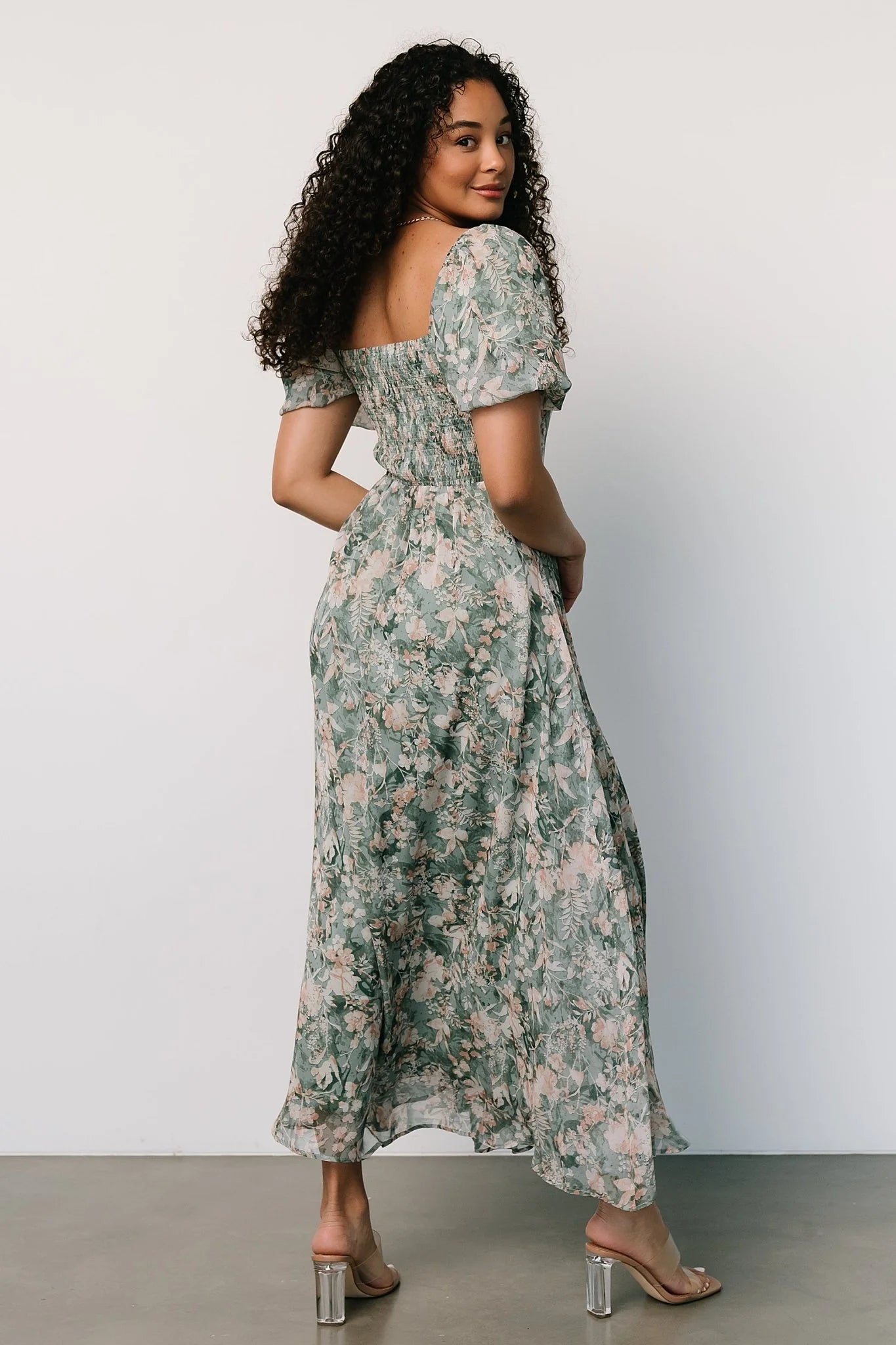 Raelynn Maxi Dress | Sage Floral