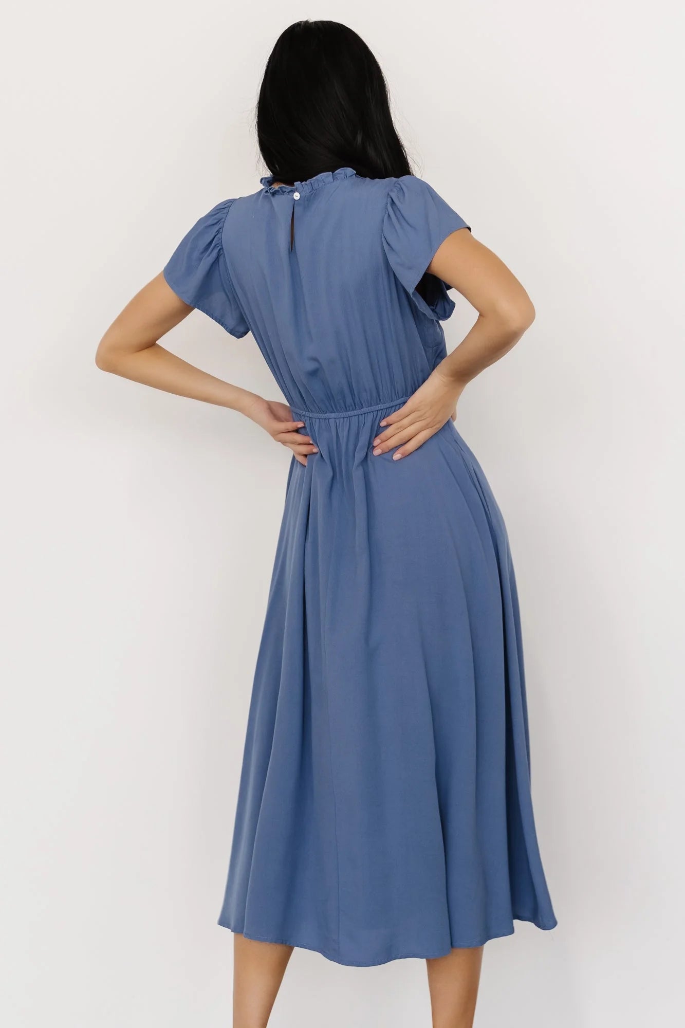 Prestyn Midi Dress | Blue