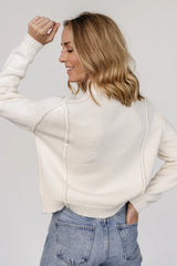 Arielle Knit Sweater | Ivory