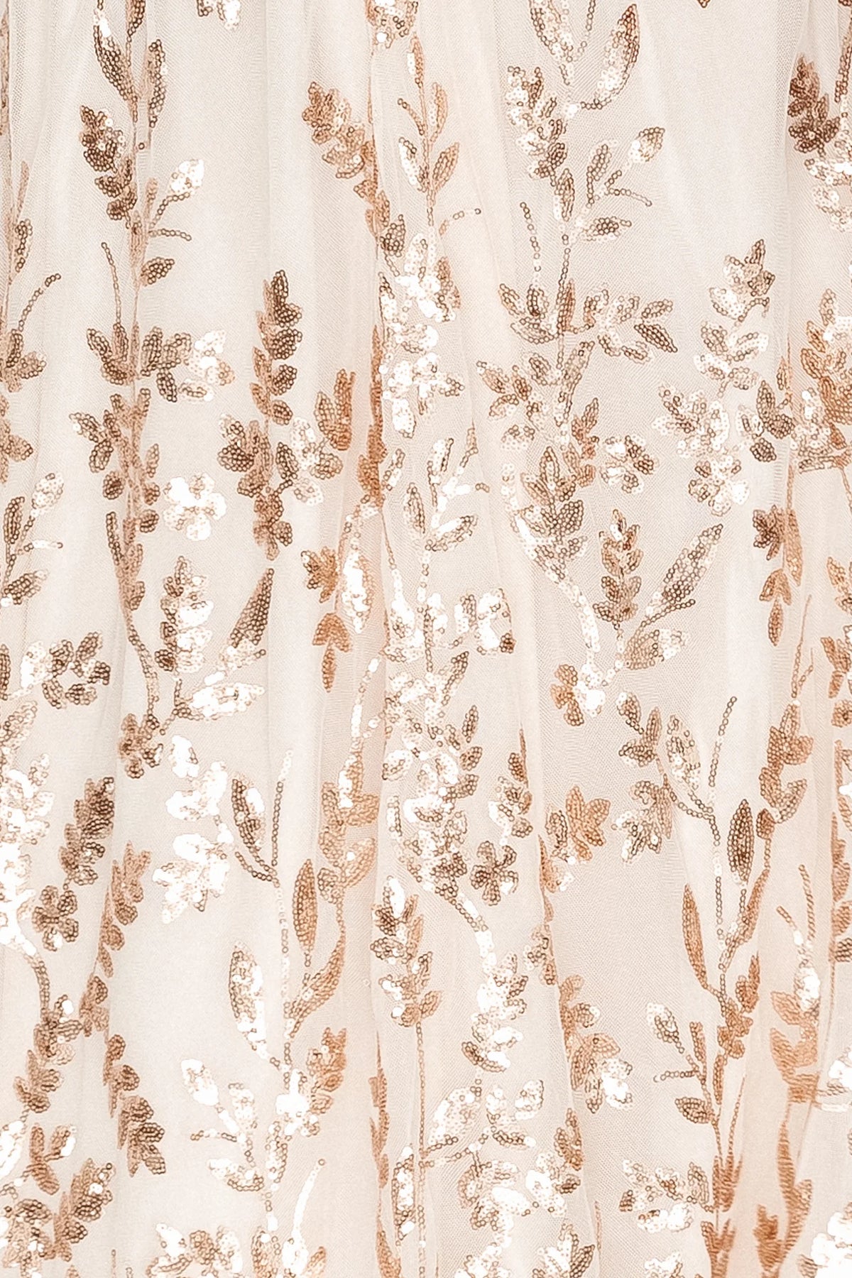 Fabric Swatch - Destiny Sequin | Rose Gold