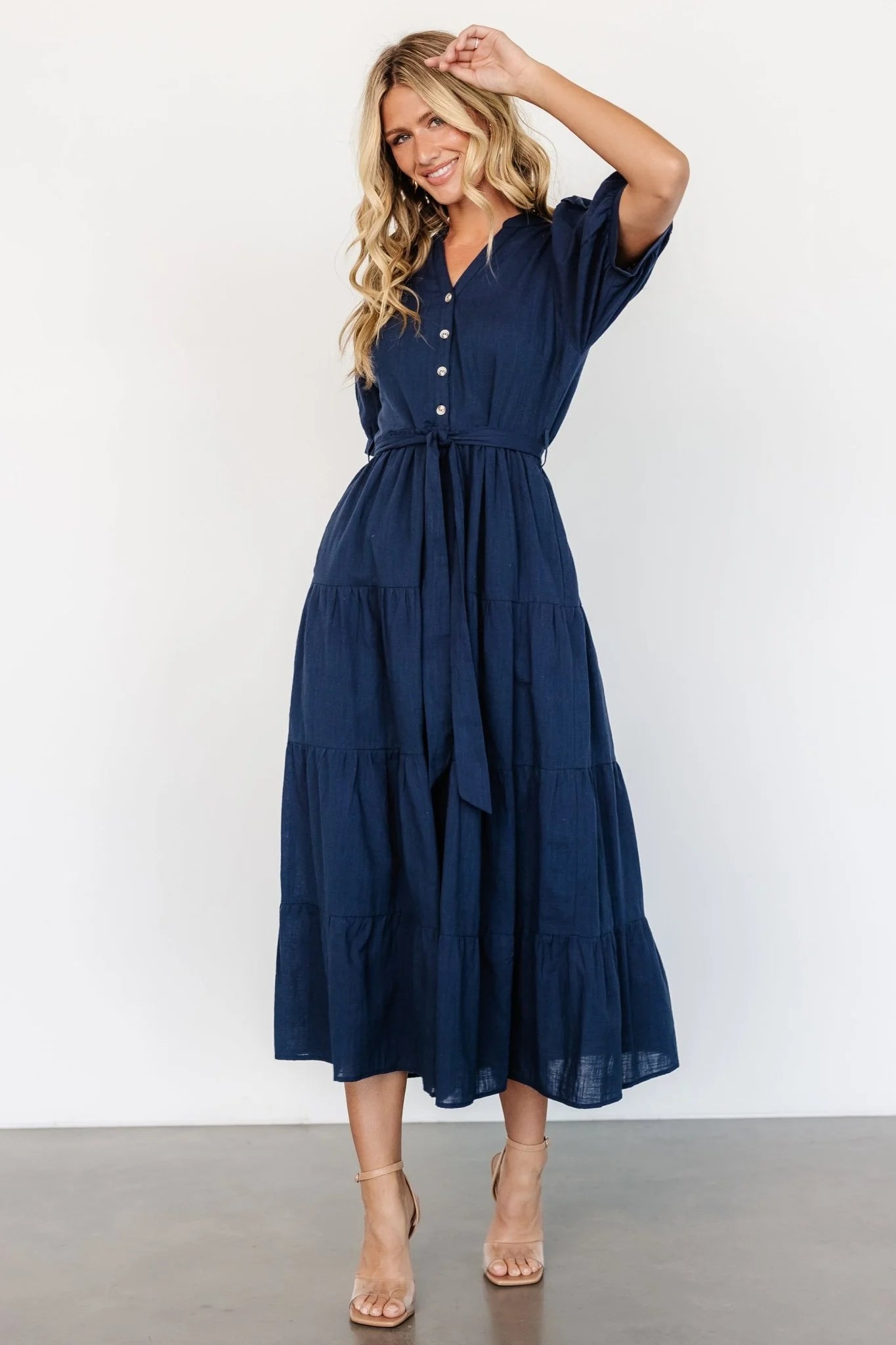 Camille Maxi Dress | Navy