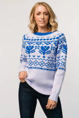 Lucerne Sweater | Blue Multi