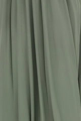 Fabric Swatch - Birdie Chiffon | Dark Sage