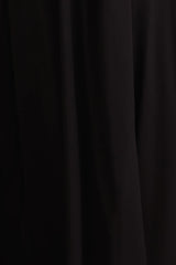 Fabric Swatch - Naomi Chiffon | Black