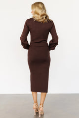 Kori Sweater Dress | Brown