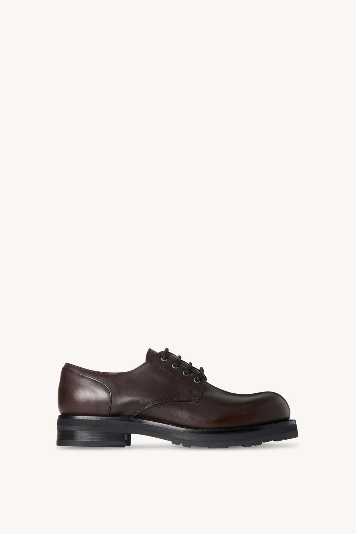 Derby Lug Sole Shoe in Leather