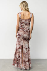 Amelia Tank Maxi Dress | Dusty Clove Multi