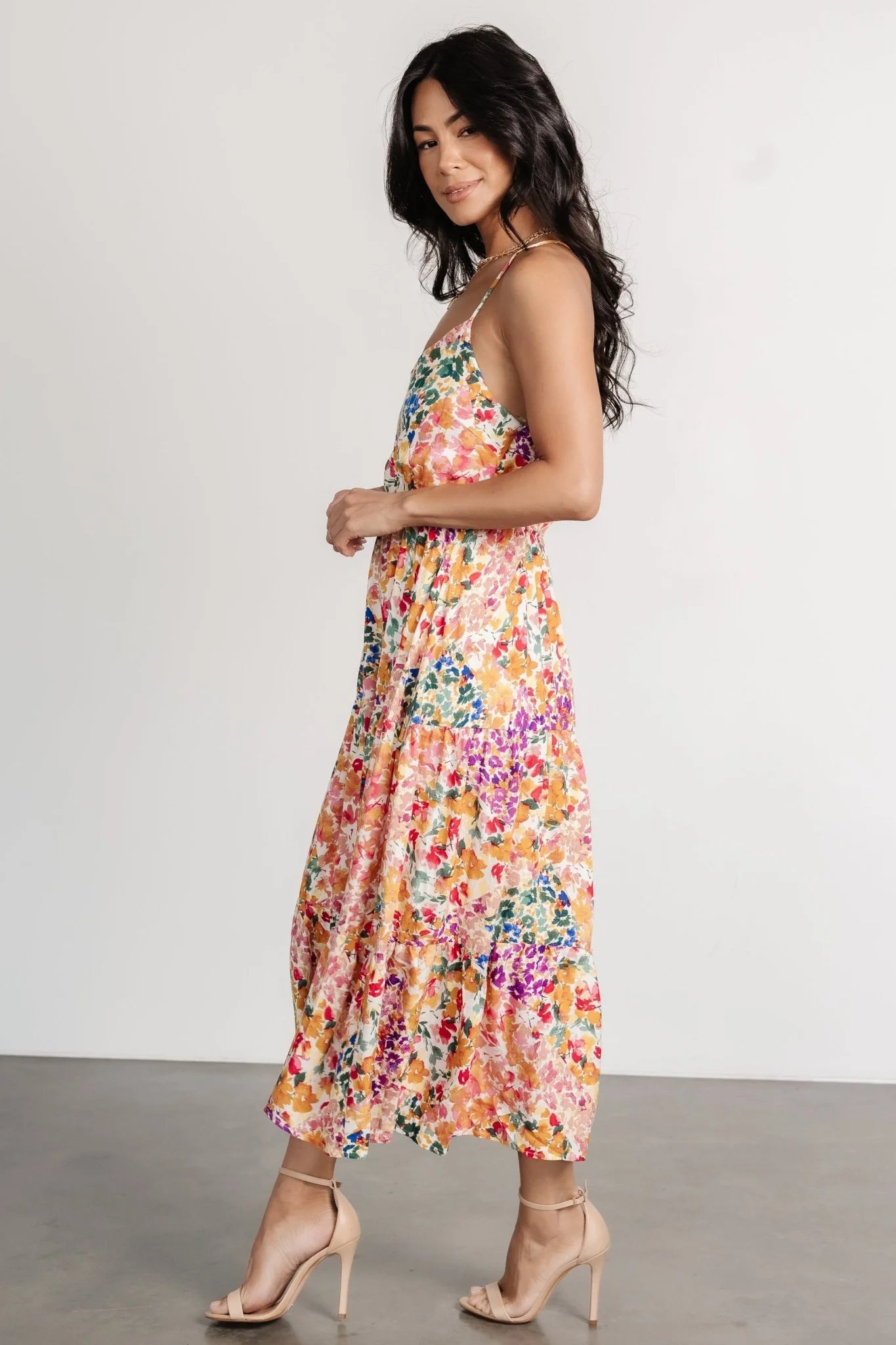 Coronado Midi Dress | Multi Floral