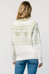 Lucerne Sweater | Ivory + Sage