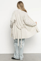 Clairemont Cardigan | Light Gray