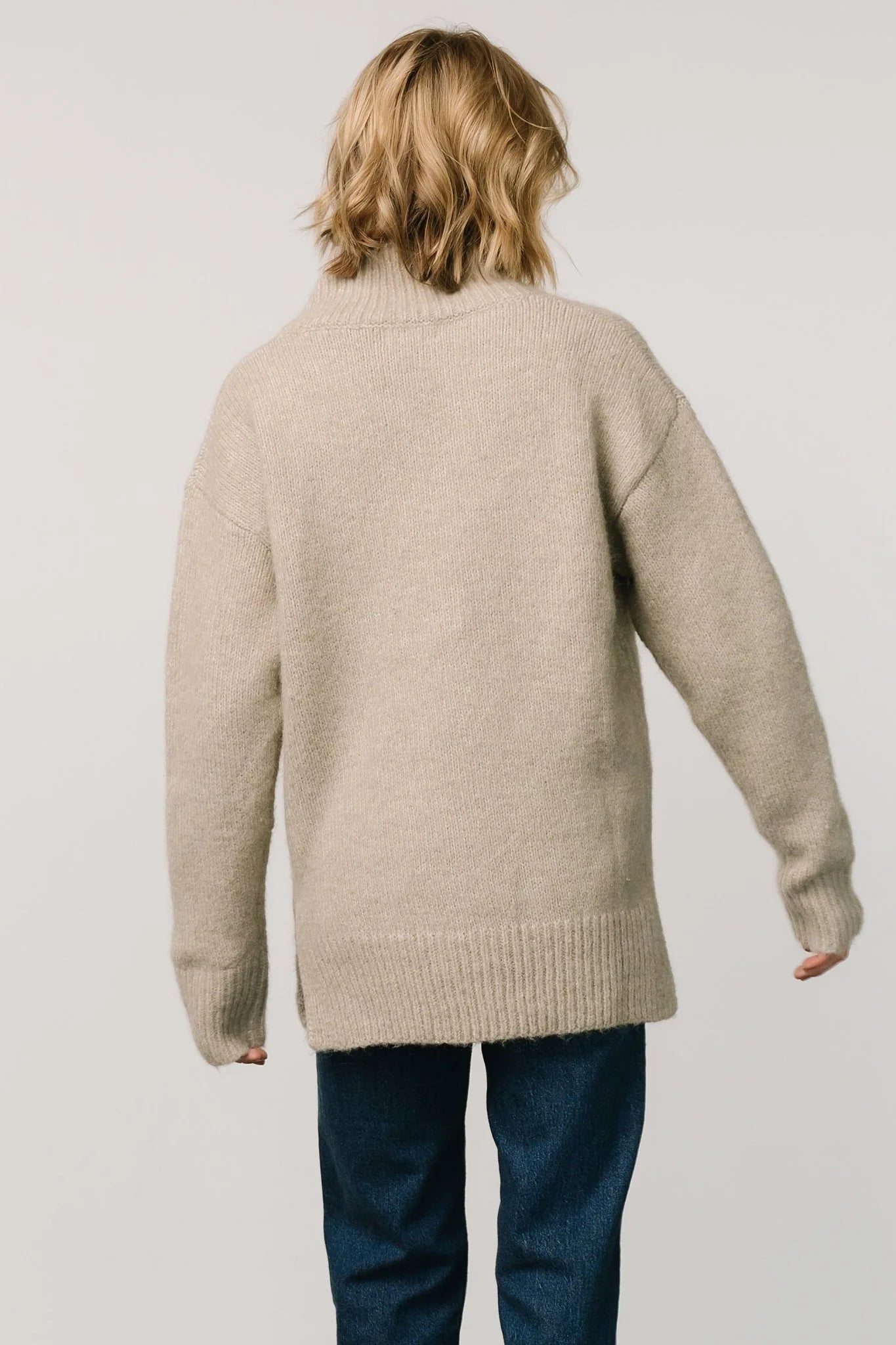 Calgary Oversized Sweater | Oatmeal