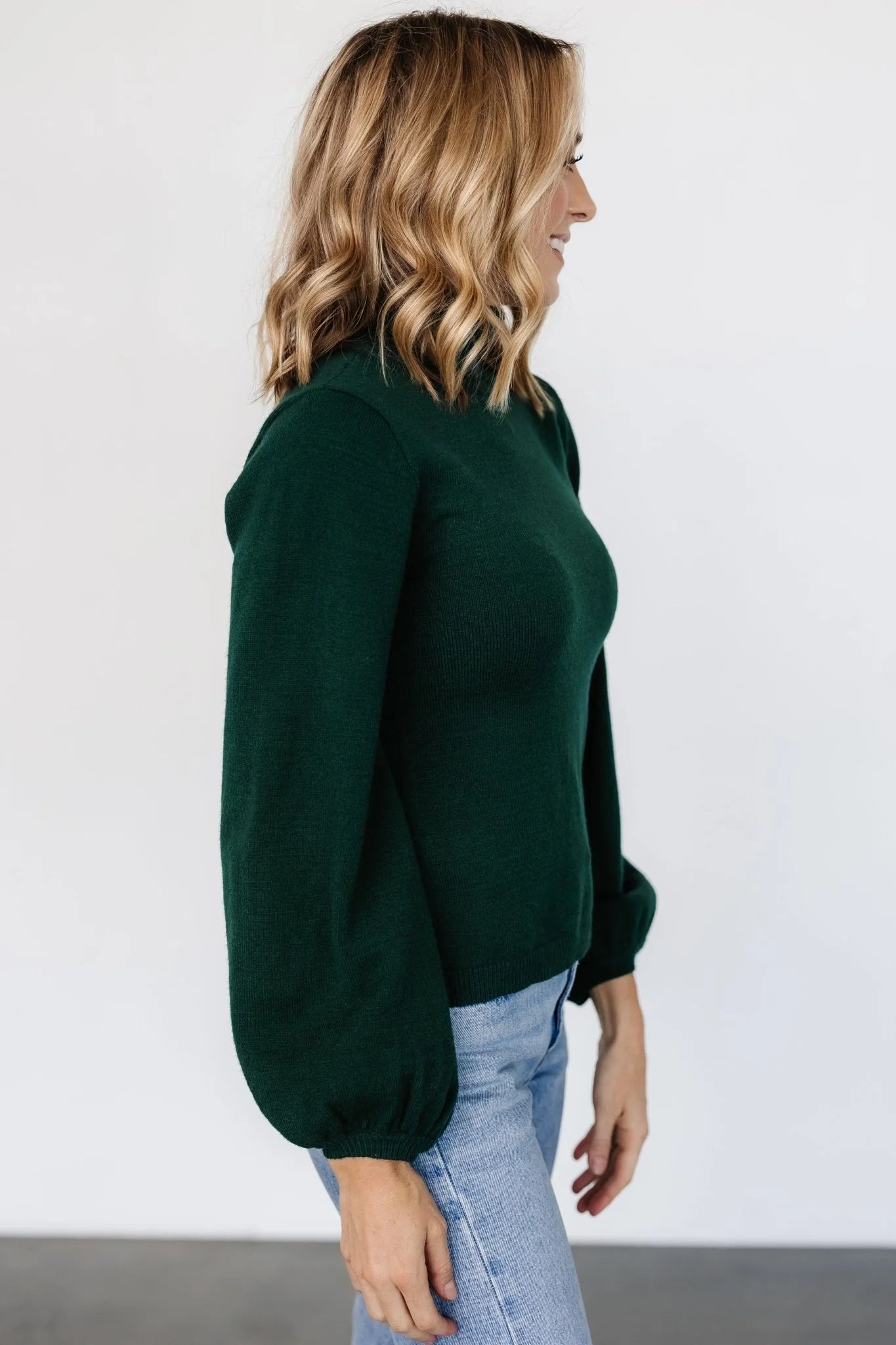 Nielsen Turtleneck Sweater | Emerald